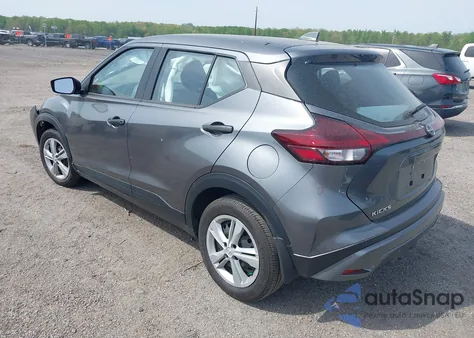 2022 Nissan Kicks S Xtronic Cvt из США, поврежденный, VIN 3N1CP5BV7NL506159